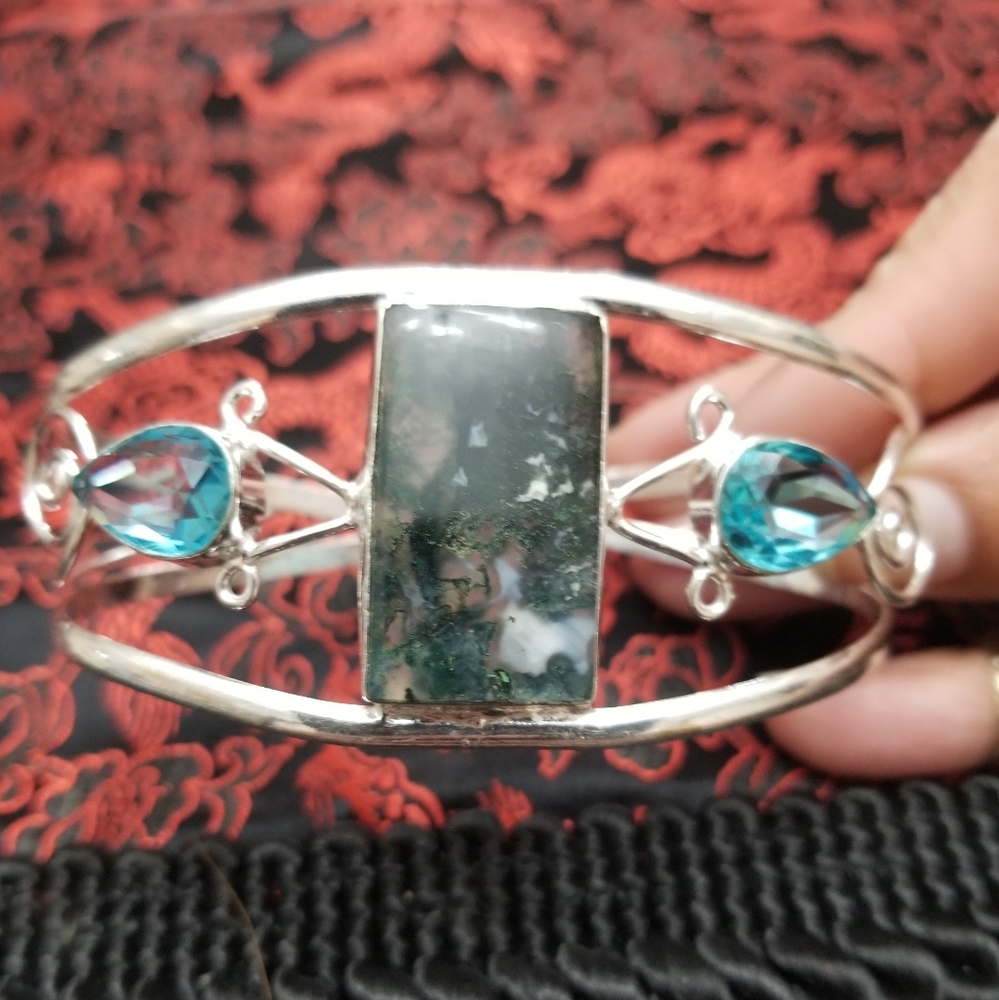 Sterling Silver Plated Bracelet Stamped 925